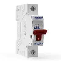 Выключатель нагрузки модульный 1п 40А PRIZMA TOKOV ELECTRIC TKE-PZ60-MDSI-1-40