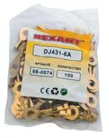 Наконечник кольцевой d6.2мм 0.5-0.8кв.мм НК 6-0.5-0.8 Rexant 08-0074