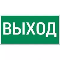 Знак "Выход" 180х90мм для аварийно-эвакуационного светильника Compact VARTON V5-EM04-60.004.003
