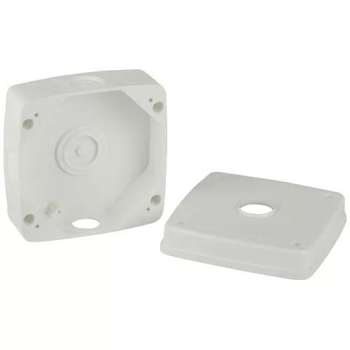 Коробка монтажная для камер видеонаблюдения 140х140х66мм IP56 бел. KOR-MV-140-140-66-W-56 ЭРА Б0062827