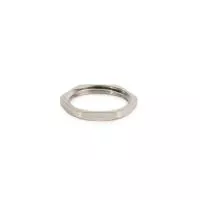 Гайка латунная плоская ГП-М20 (уп.50шт) Fortisflex 88232