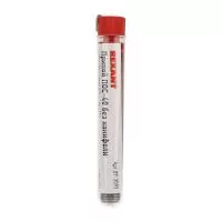 Припой без канифоли ПОС-40 10г d1.0мм (Sn40 Pb60) колба Rexant 09-3092