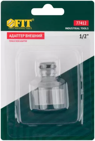Адаптер внешний пластиковый 1/2дюйм FIT 77412