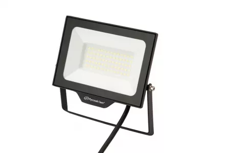 Прожектор светодиодный СДО FL 10 C 50W VW 840 BK CL 192х148х28мм 50Вт 4000К IP65 уличный черн. Русский Свет 15081023278