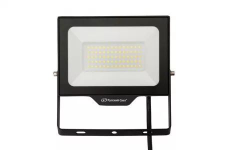 Прожектор светодиодный СДО FL 10 C 50W VW 840 BK CL 192х148х28мм 50Вт 4000К IP65 уличный черн. Русский Свет 15081023278