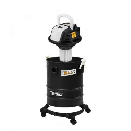 Пылесос строительный KR15 1200Вт 15л 4м Kranz KR-16-1115