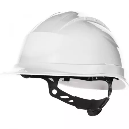 Каска защитная QUARTZ UP III без вентил. с храповым механизмом бел. Delta Plus QUARUP3BC