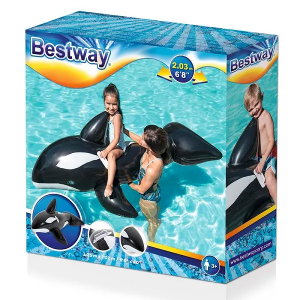 Игрушка для катания верхом "Касатка" 203х102см (41009) Bestway 6942138966800